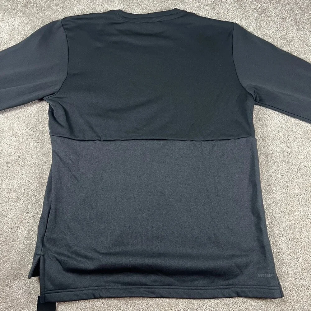 Adidas Mens Medium Black Pullover‎ Tampa Bay Lightning Hockey Sweatshirt NWT